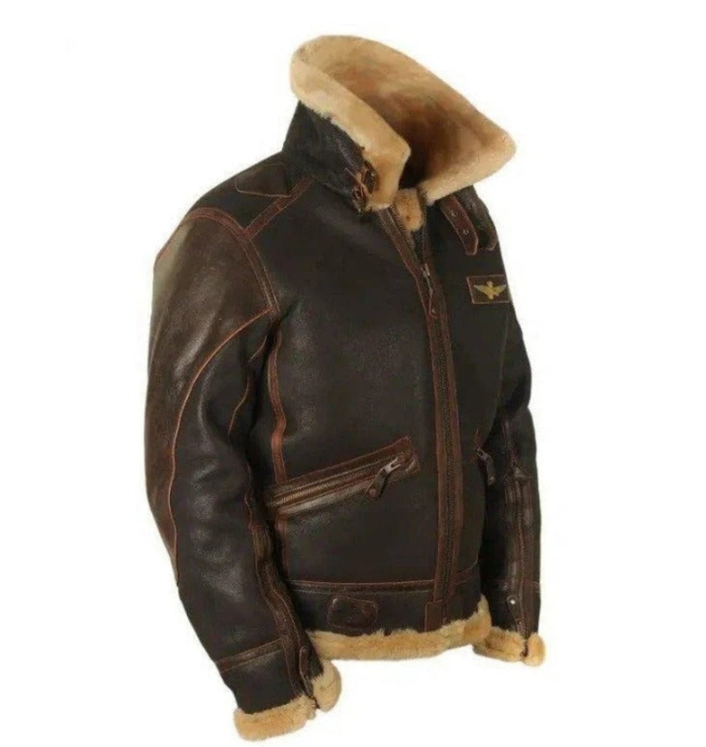 Bruno - Men's Thick Vintage Jacket - Casual - - ideal for Autumn/Winter
