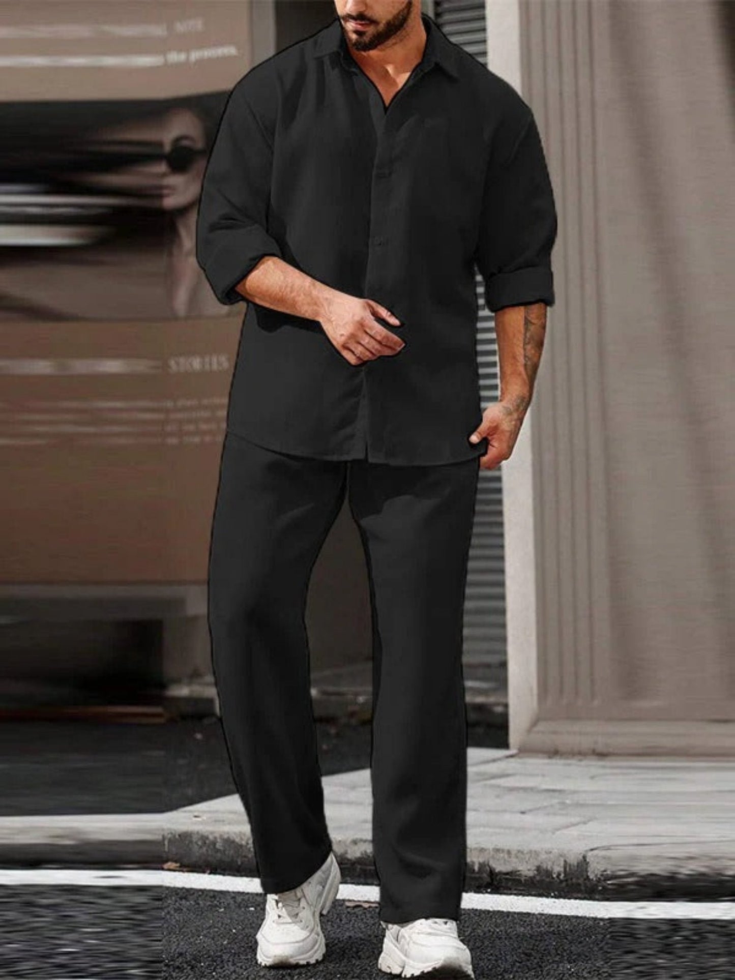 Eugene -Men's Casual Set - Casual - Made for - Ideal for Autumn