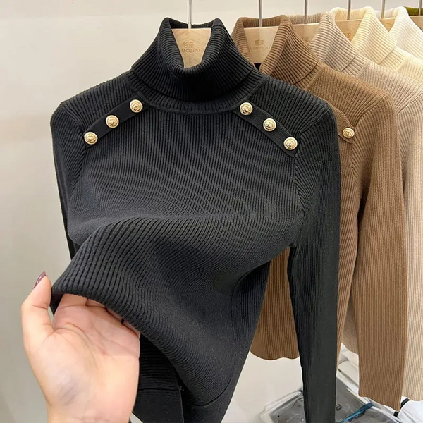 Women's Easy to Wear Turtleneck Jumper | Ideal for Autumn/Winter