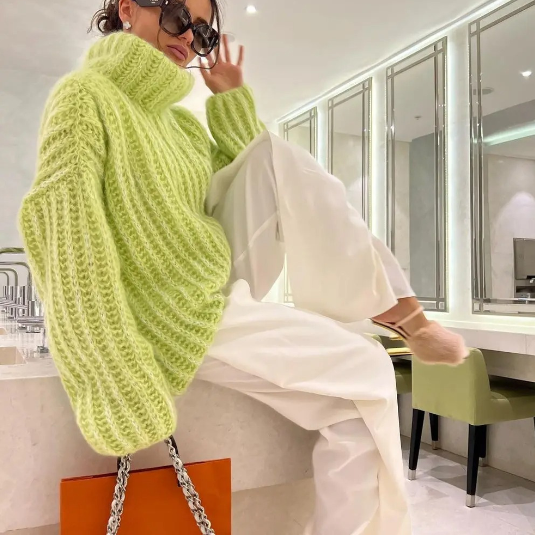 green, white