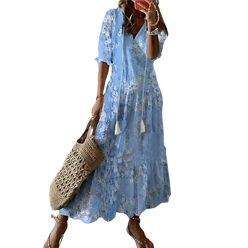 Amara - Long Dress - Chic - Ideal for Summer