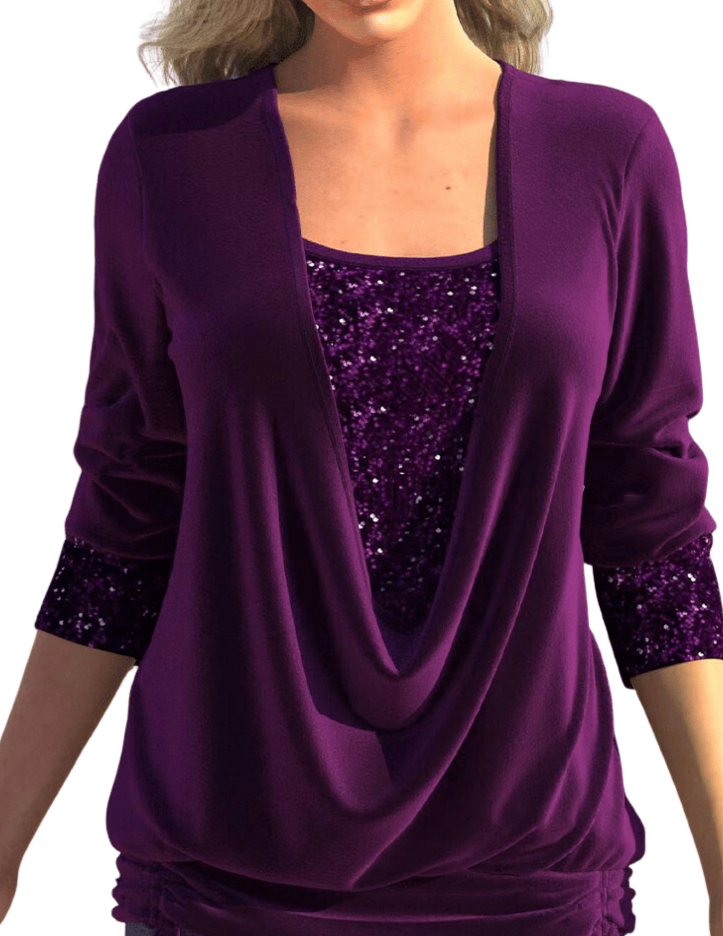 Monica - Loose Blouse - Chic - Light cotton - Great for casual days