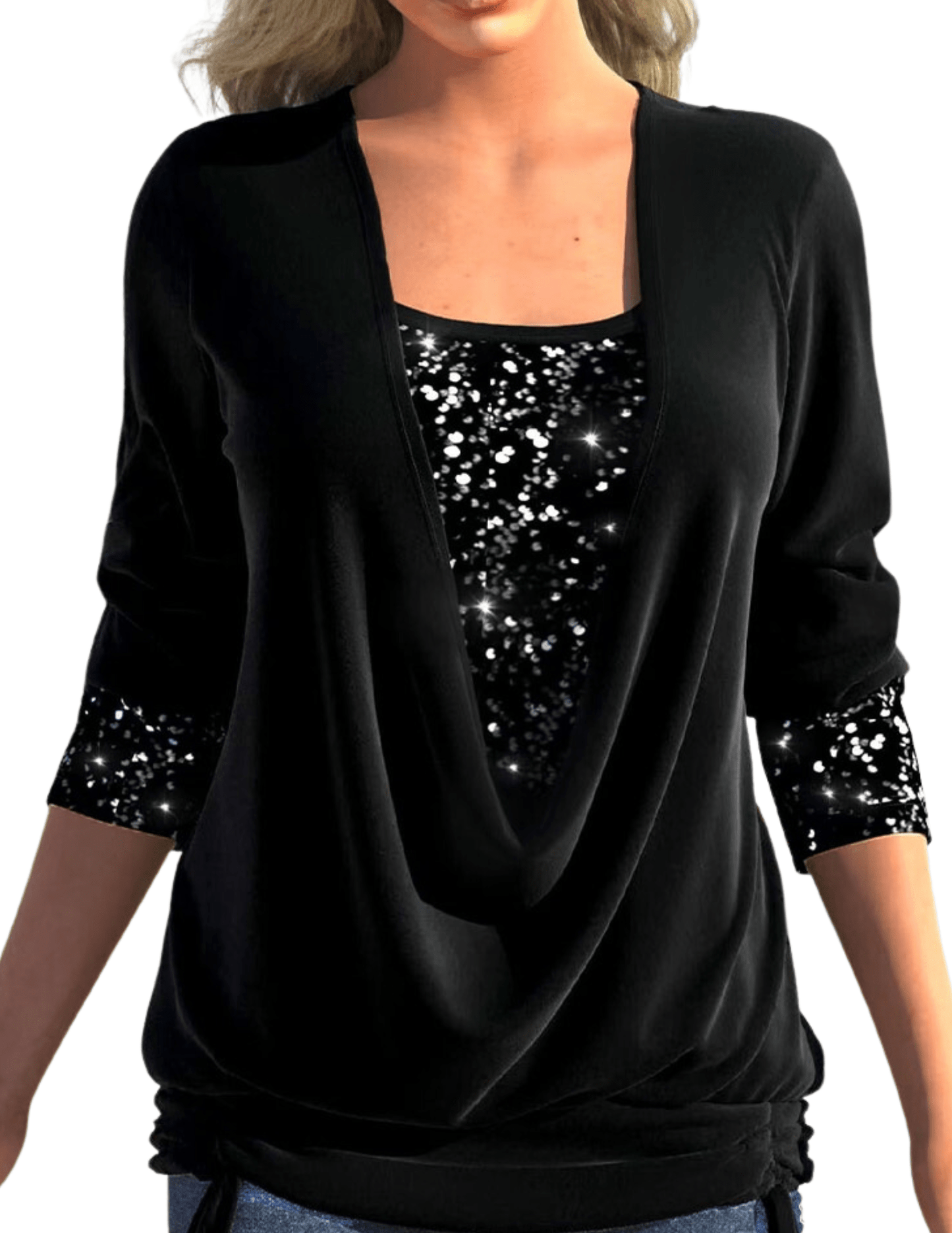 Monica - Loose Blouse - Chic - Light cotton - Great for casual days