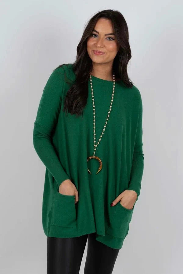 Naomi - Loose Sweater - Casual - Modern Style - Great for Casual Days