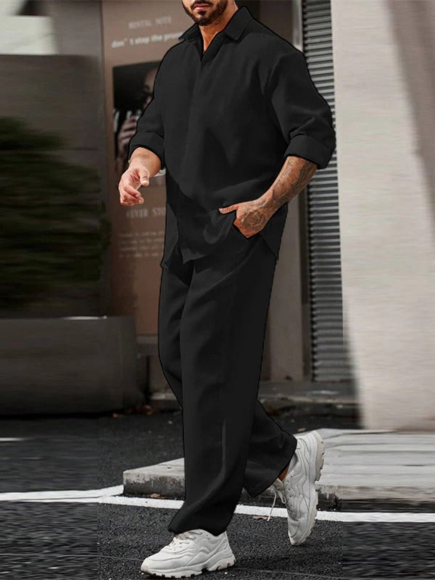 Eugene -Men's Casual Set - Casual - Made for - Ideal for Autumn