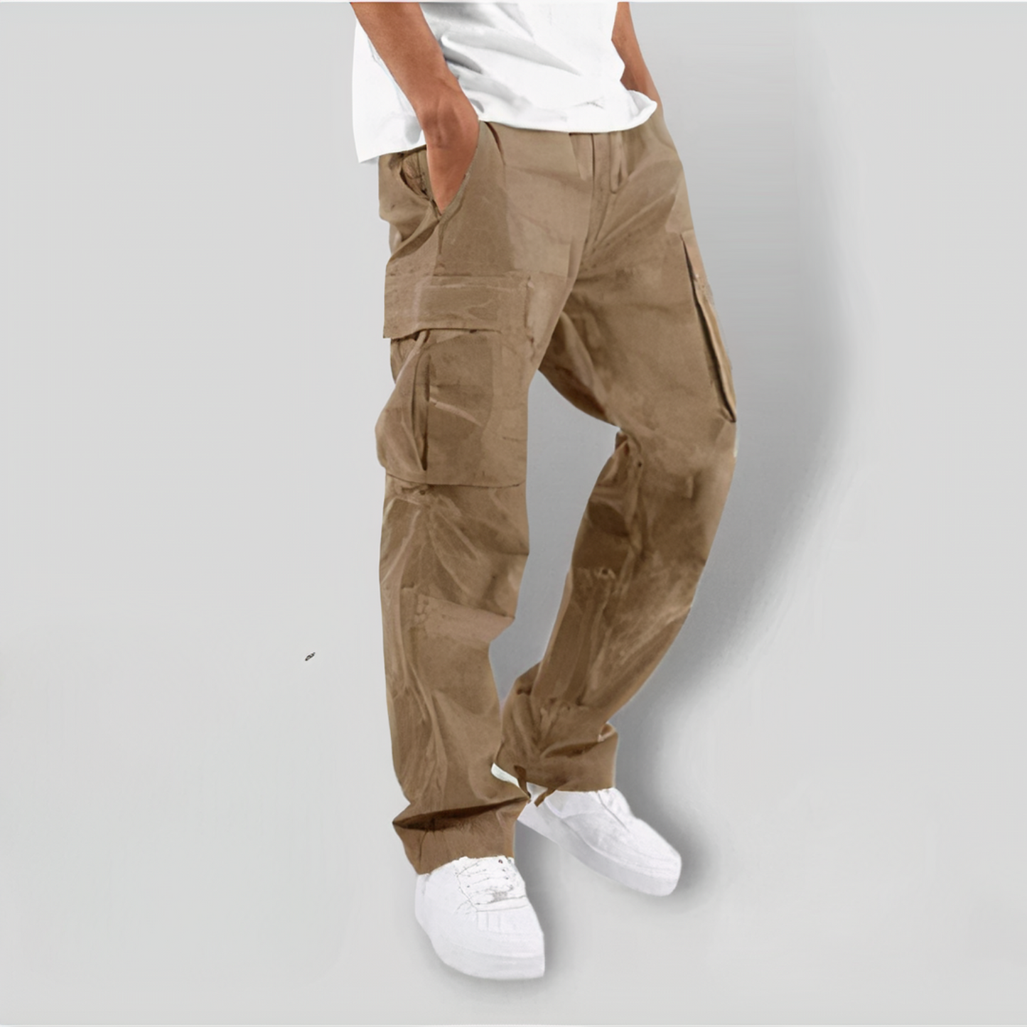 Jackson - Men's Cargo Trousers - Casual - - Ideal for Fall/Winter