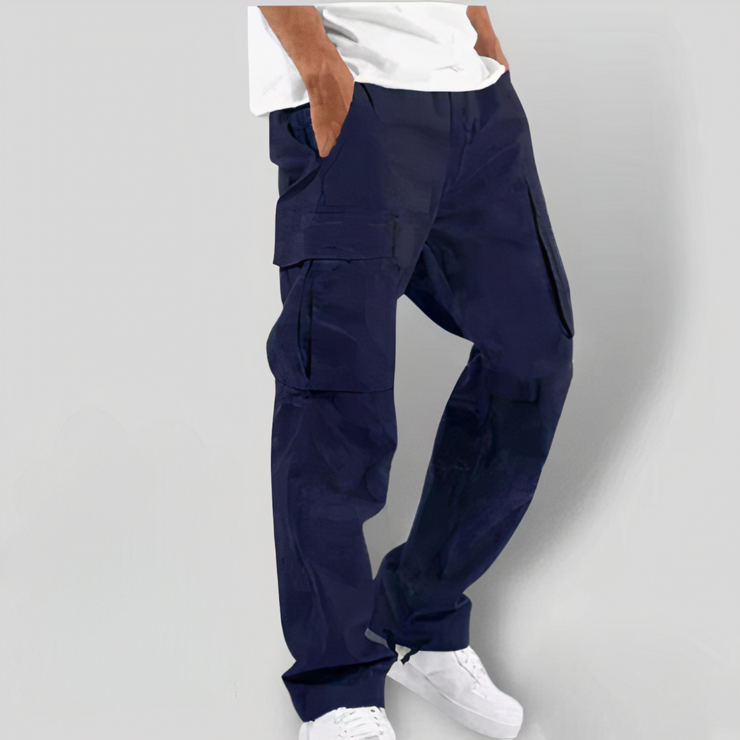 Jackson - Men's Cargo Trousers - Casual - - Ideal for Fall/Winter