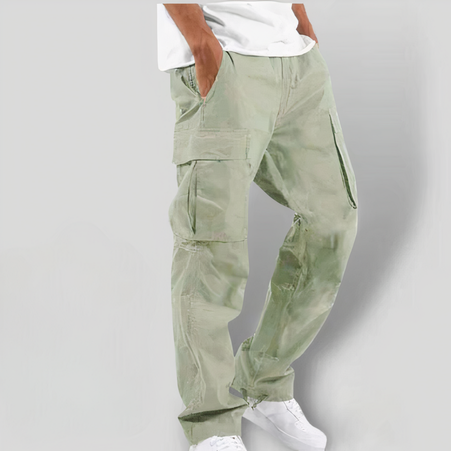 Jackson - Men's Cargo Trousers - Casual - - Ideal for Fall/Winter
