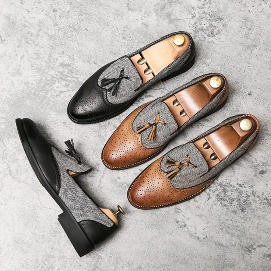 Men’s Easy to Wear Oxford Loafers with Tassel | Ideal for All Seasons