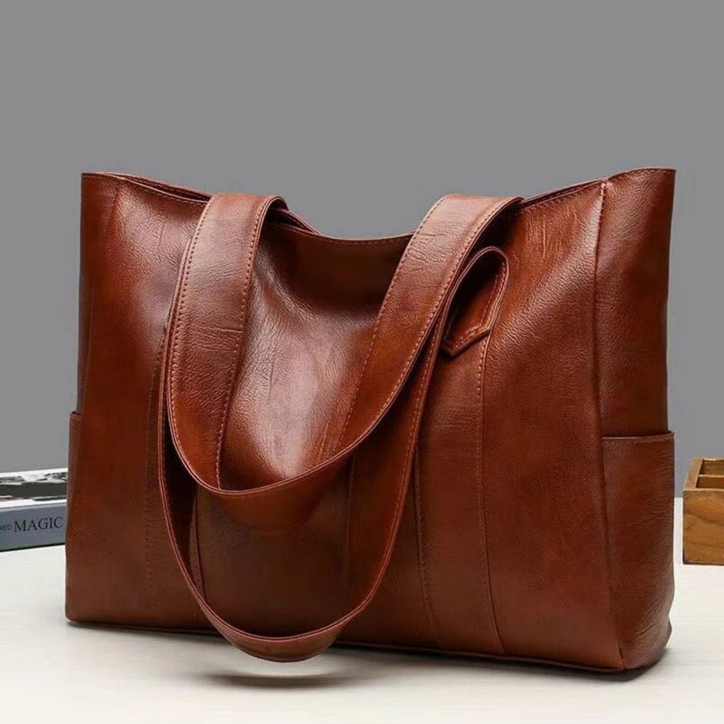Aira - Vintage Shoulder Bag - Classic - Fashionable Women - For Every Day