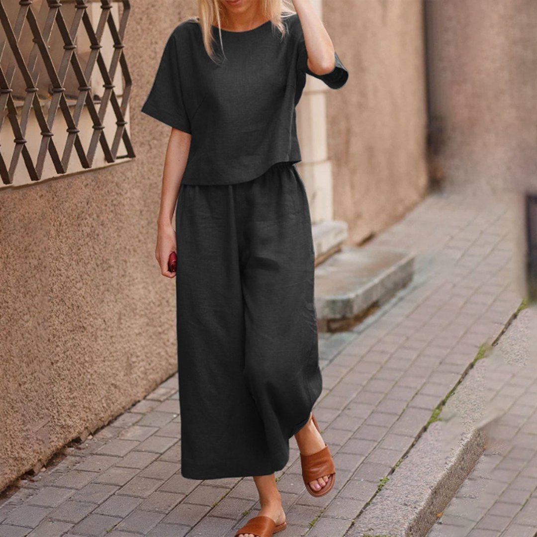 Giselle - Outfit Set - Casual - Lightweight Modern Style - Great for Casual Days