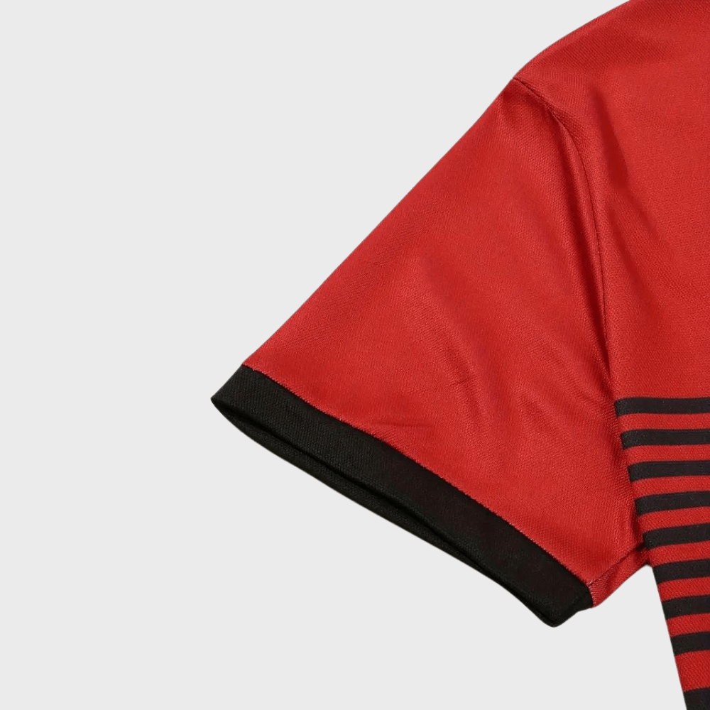 Alfred - Color Block and Stripe Polo Shirt - Casual - Everyday Use