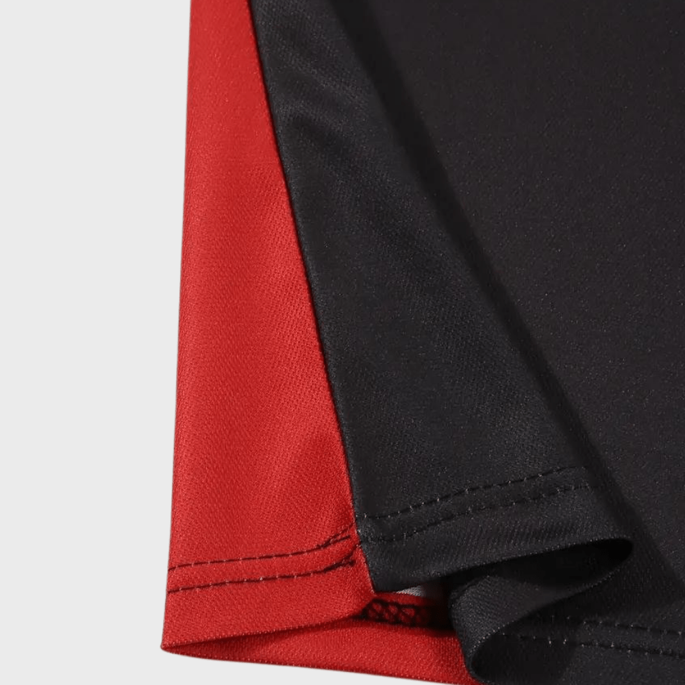 Alfred - Color Block and Stripe Polo Shirt - Casual - Everyday Use