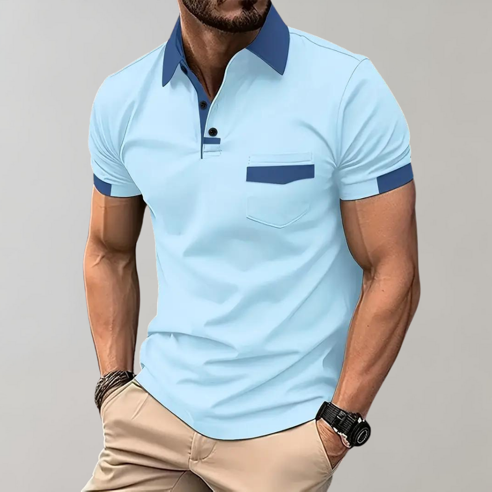 Ashton - Polo Shirt - Casual - Fabric - Great for Casual Days