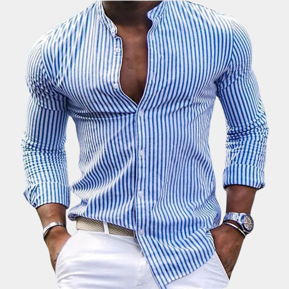 Bram - Shirt - Classic - Fabric - For Formal Occasions