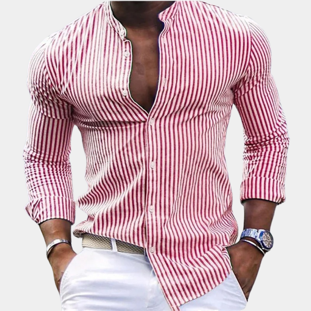 Bram - Shirt - Classic - Fabric - For Formal Occasions