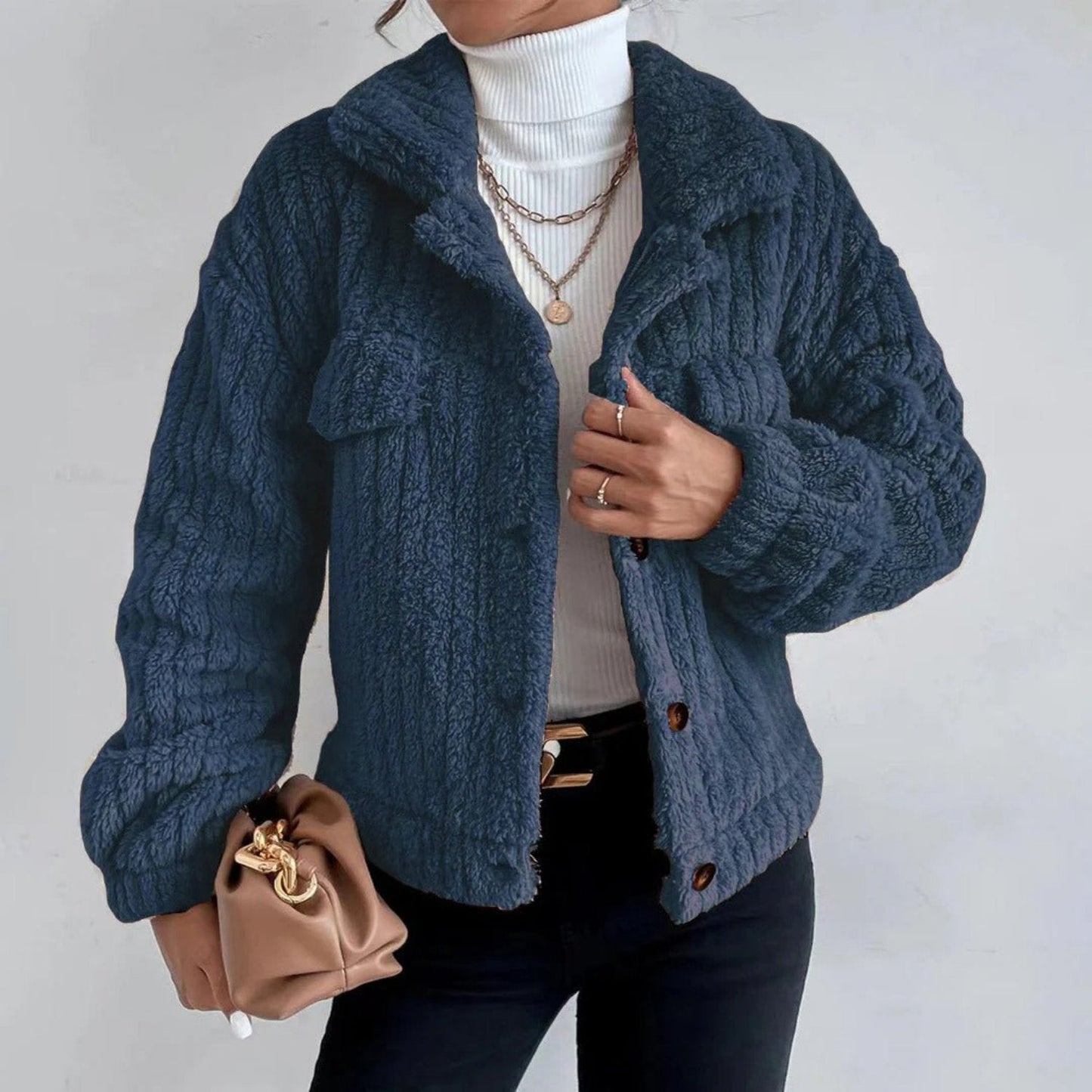 Arianne - Women's Fleece Jacket - Casual - - Ideal for Autumn/Winter
