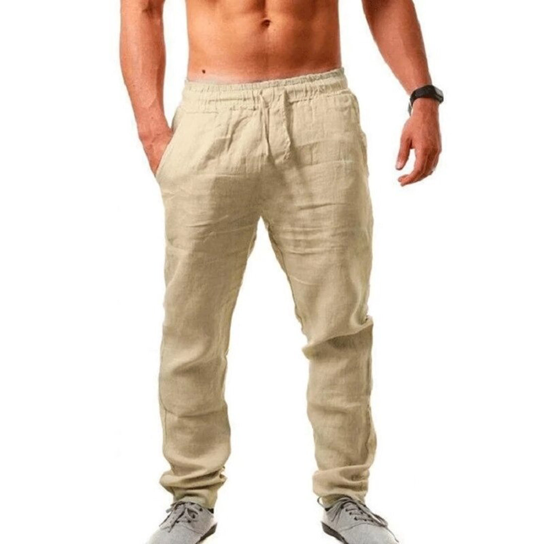Kacper - Trousers - Casual - linen - Everyday Wear