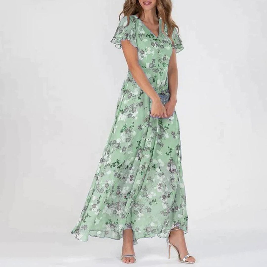 Savannah - Maxi Dress - Leisure - Material - Ideal for Summer