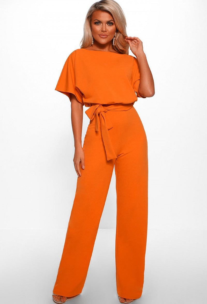 Sage -Elegant Jumpsuit - Chic/Elegant - Fashionable - For Formal Occasions