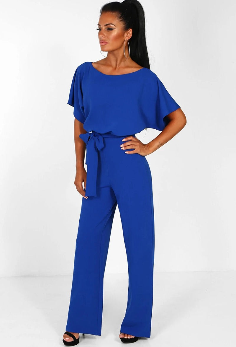 Sage -Elegant Jumpsuit - Chic/Elegant - Fashionable - For Formal Occasions
