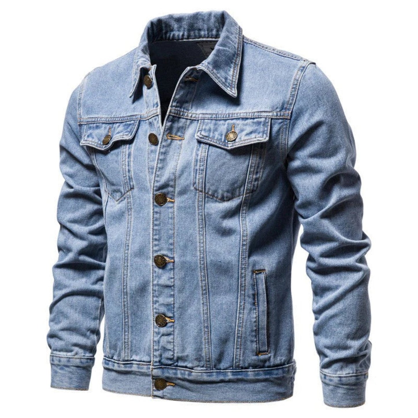 Bentley - Men's Denim Jacket - Casual - Fashionable - Great for Casual Days