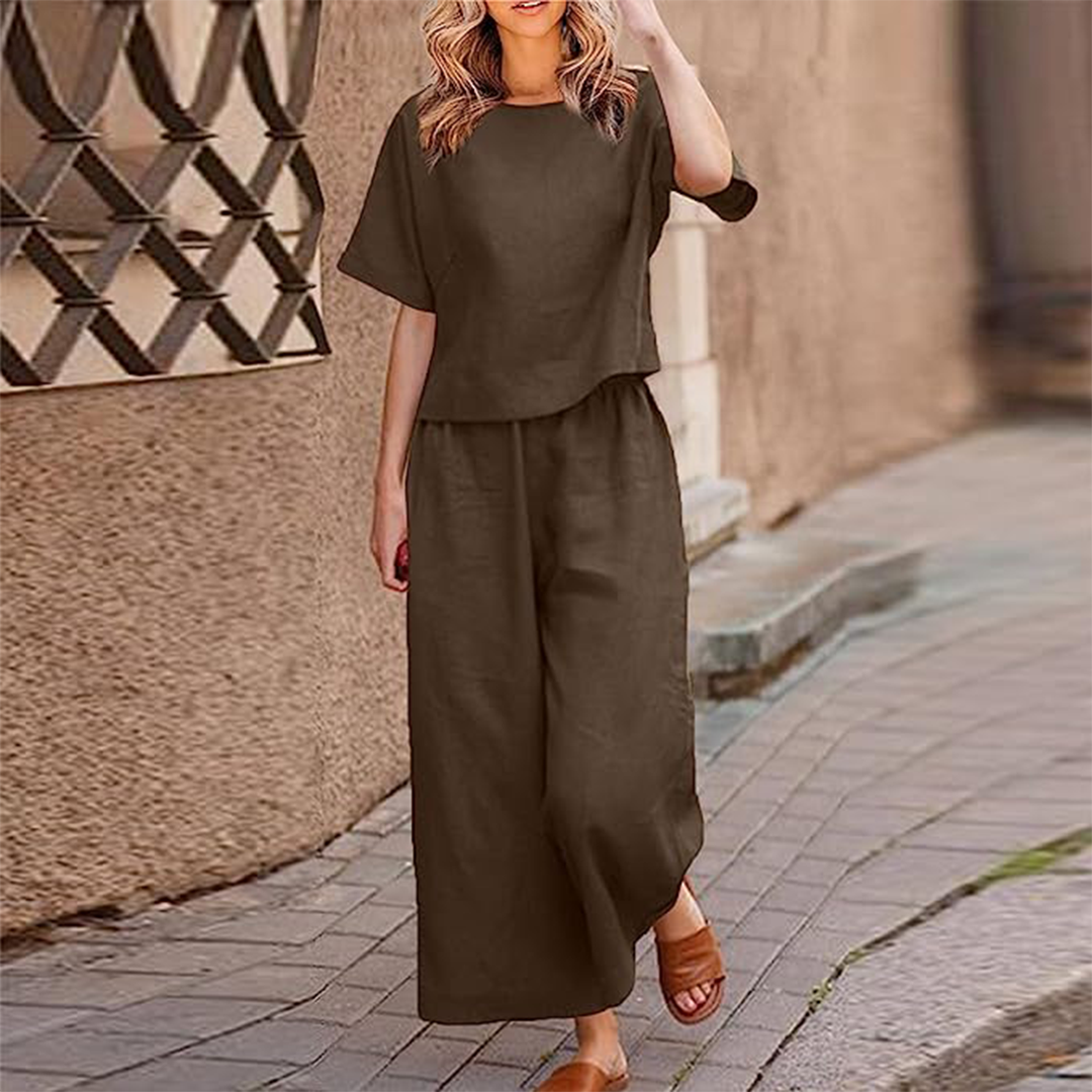 Giselle - Outfit Set - Casual - Lightweight Modern Style - Great for Casual Days
