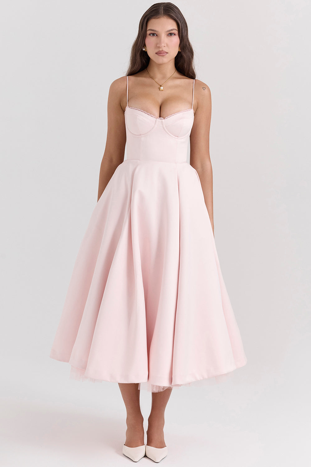 Lirielle - Elegant Tulle Long Dress for Women