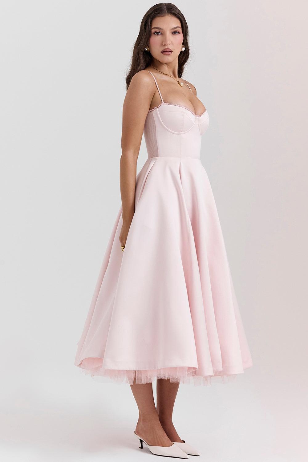 Lirielle - Elegant Tulle Long Dress for Women