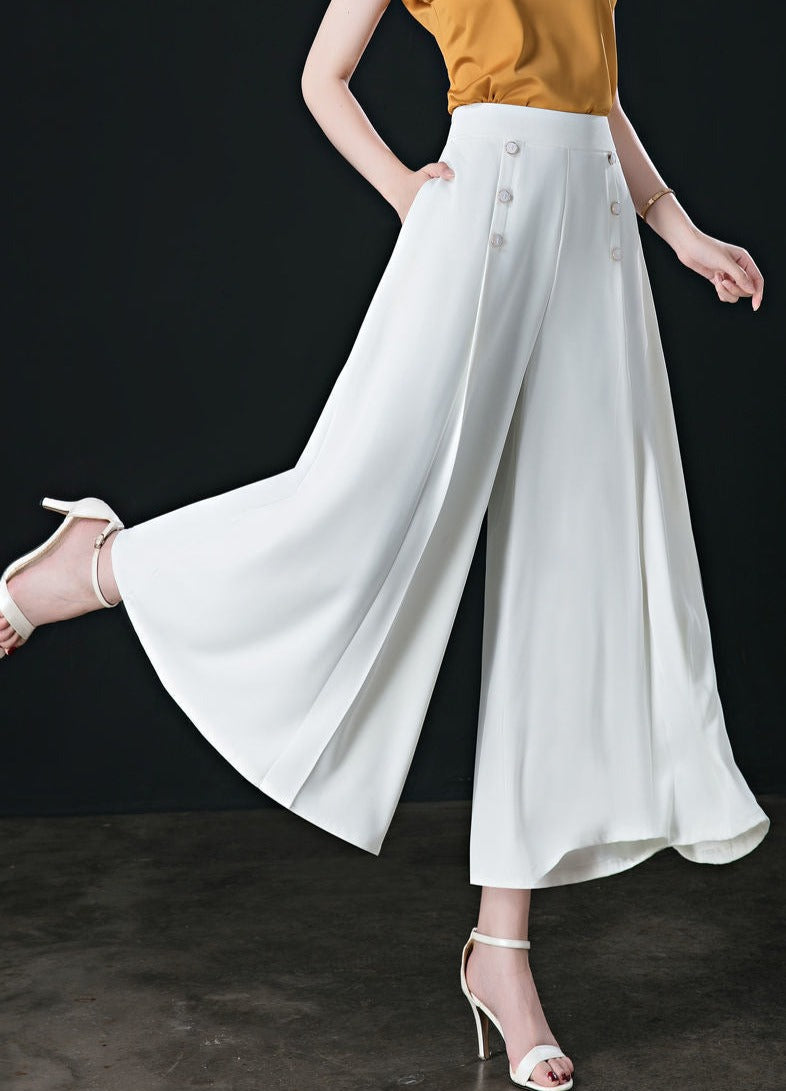 Elvira - Women's Flare Trousers - Elegant - Modern Style - For Formal Occasions