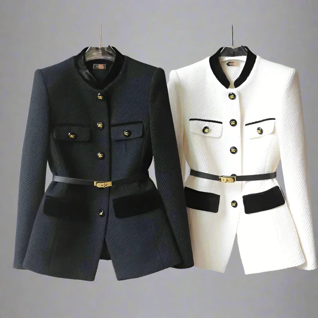 Olivia - Elegant Wool Coat for Women 2