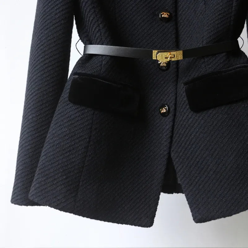 Olivia - Elegant Wool Coat for Women 4