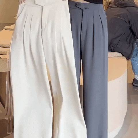 Jenna - Straight trousers - Chic - Modern Style - For Formal Occasions
