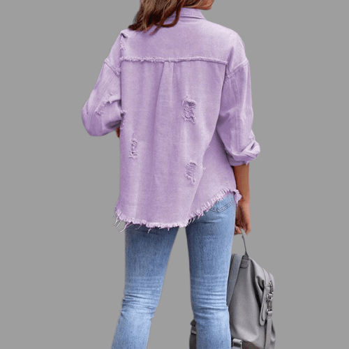 Sophronia - Coat - Chic - Fabric - For Everyday Use
