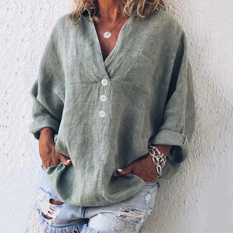 Layla - Blouse - Casual - Fabric - Everyday Wear