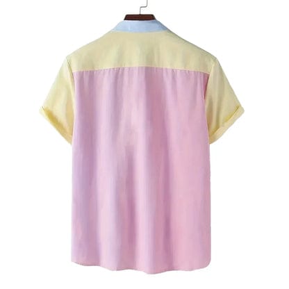 Raymond - Polo Color Block Shirt - Casual - Versatile Design - Everyday Wear