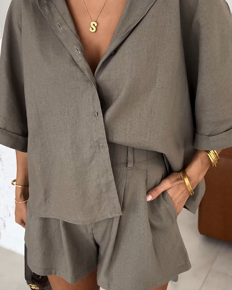 Tina - Flowy Sophisticated Set for Women