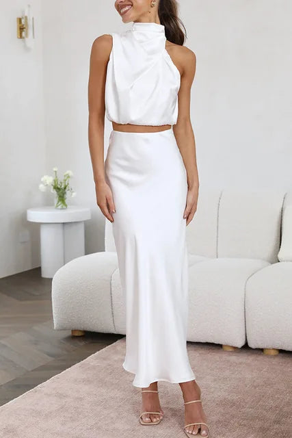 Barbe - Satin Set - Elegant - Formal Style - Ideal for Parties