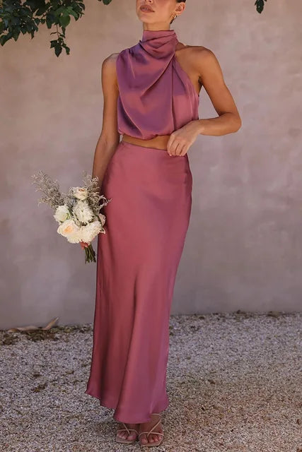 Barbe - Satin Set - Elegant - Formal Style - Ideal for Parties