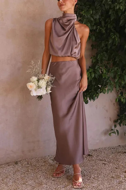 Barbe - Satin Set - Elegant - Formal Style - Ideal for Parties