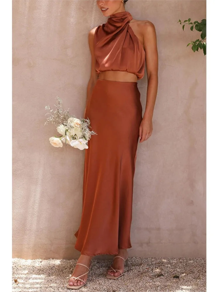 Barbe - Satin Set - Elegant - Formal Style - Ideal for Parties