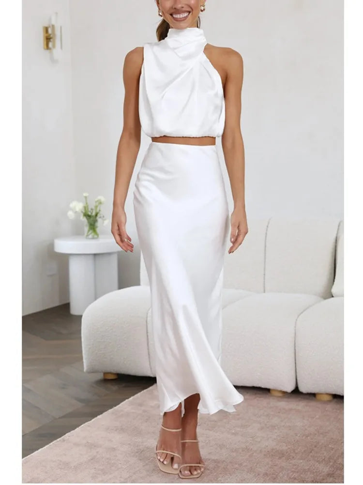 Barbe - Satin Set - Elegant - Formal Style - Ideal for Parties