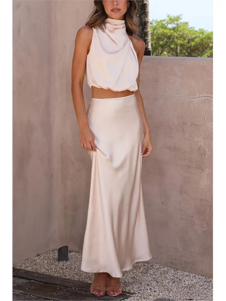 Barbe - Satin Set - Elegant - Formal Style - Ideal for Parties