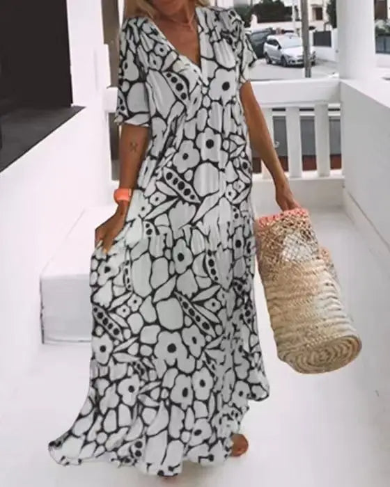 Caroline - Maxi Dress - Boho - Modern Style - Ideal for Summer