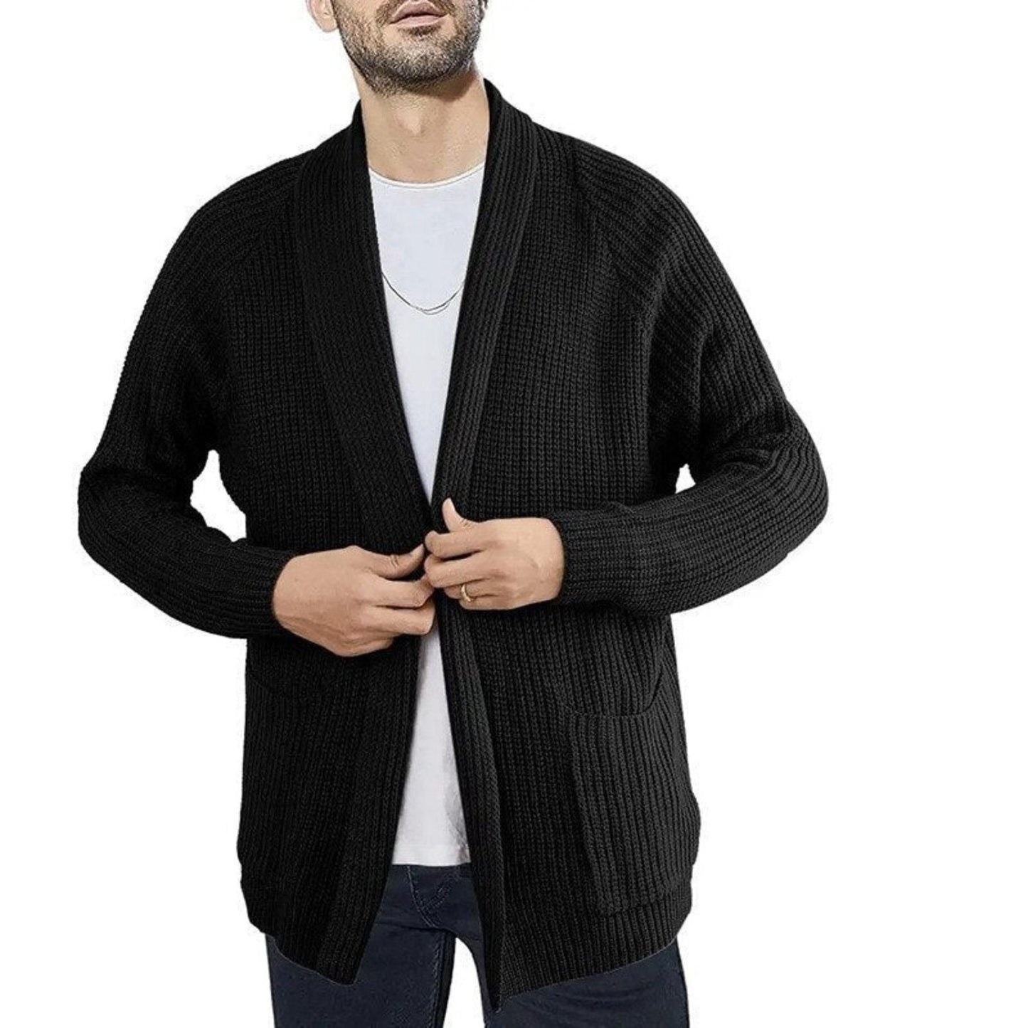 Rainer - Cardigan with Pockets - Casual - - Ideal for Autumn/Winter