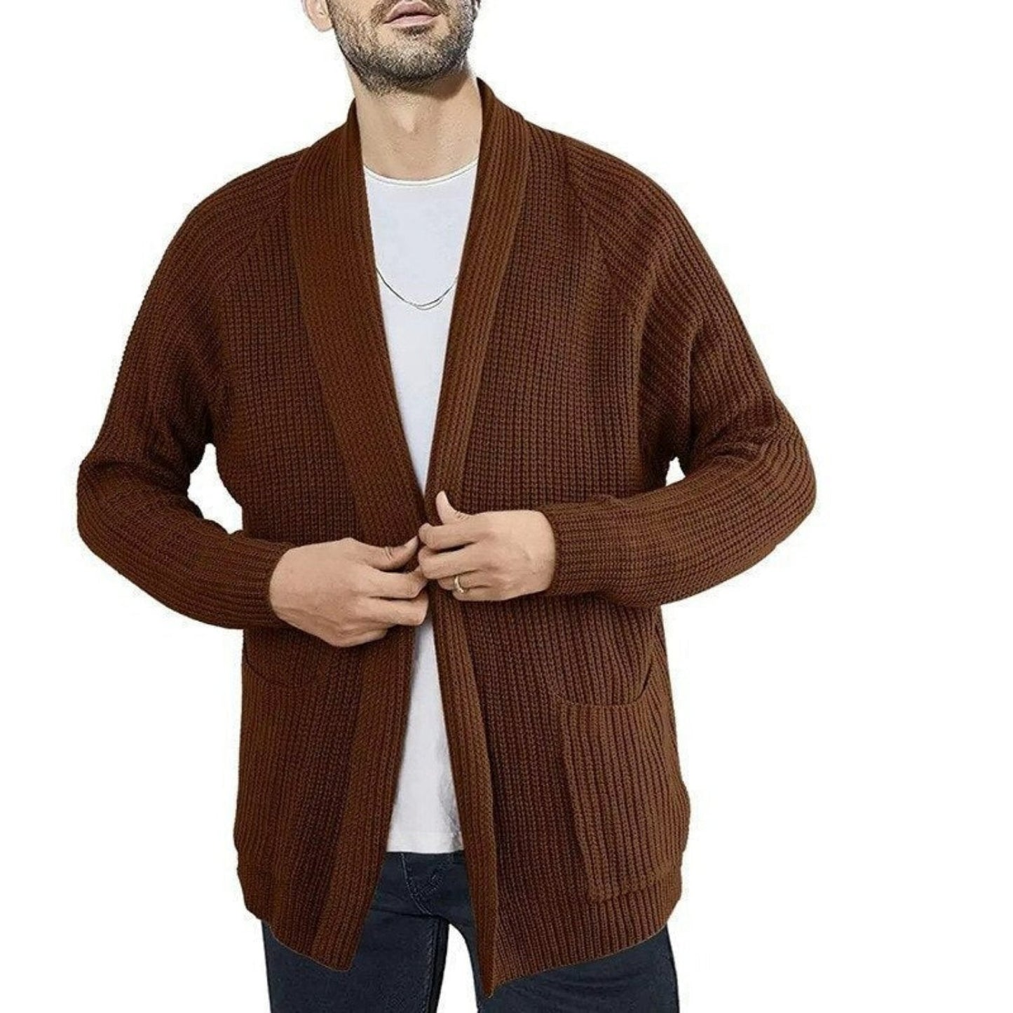 Rainer - Cardigan with Pockets - Casual - - Ideal for Autumn/Winter