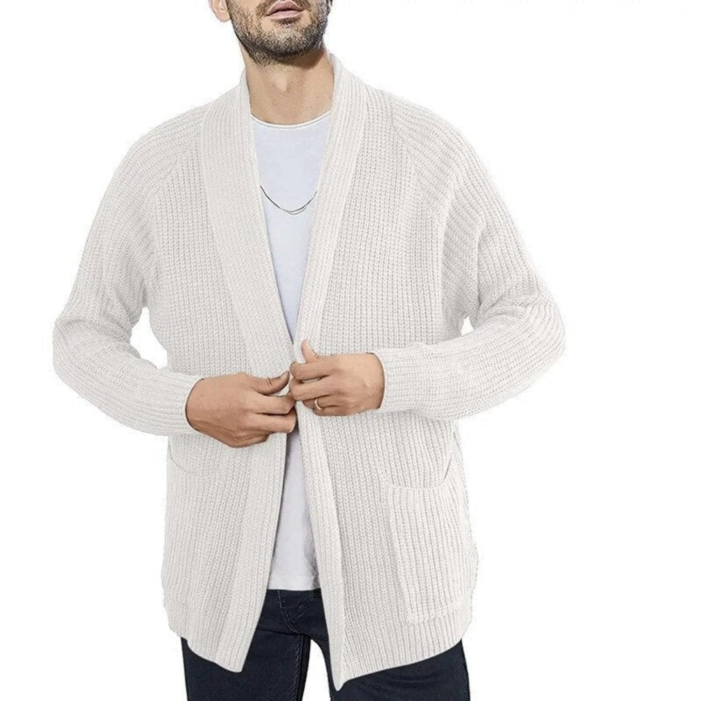 Rainer - Cardigan with Pockets - Casual - - Ideal for Autumn/Winter
