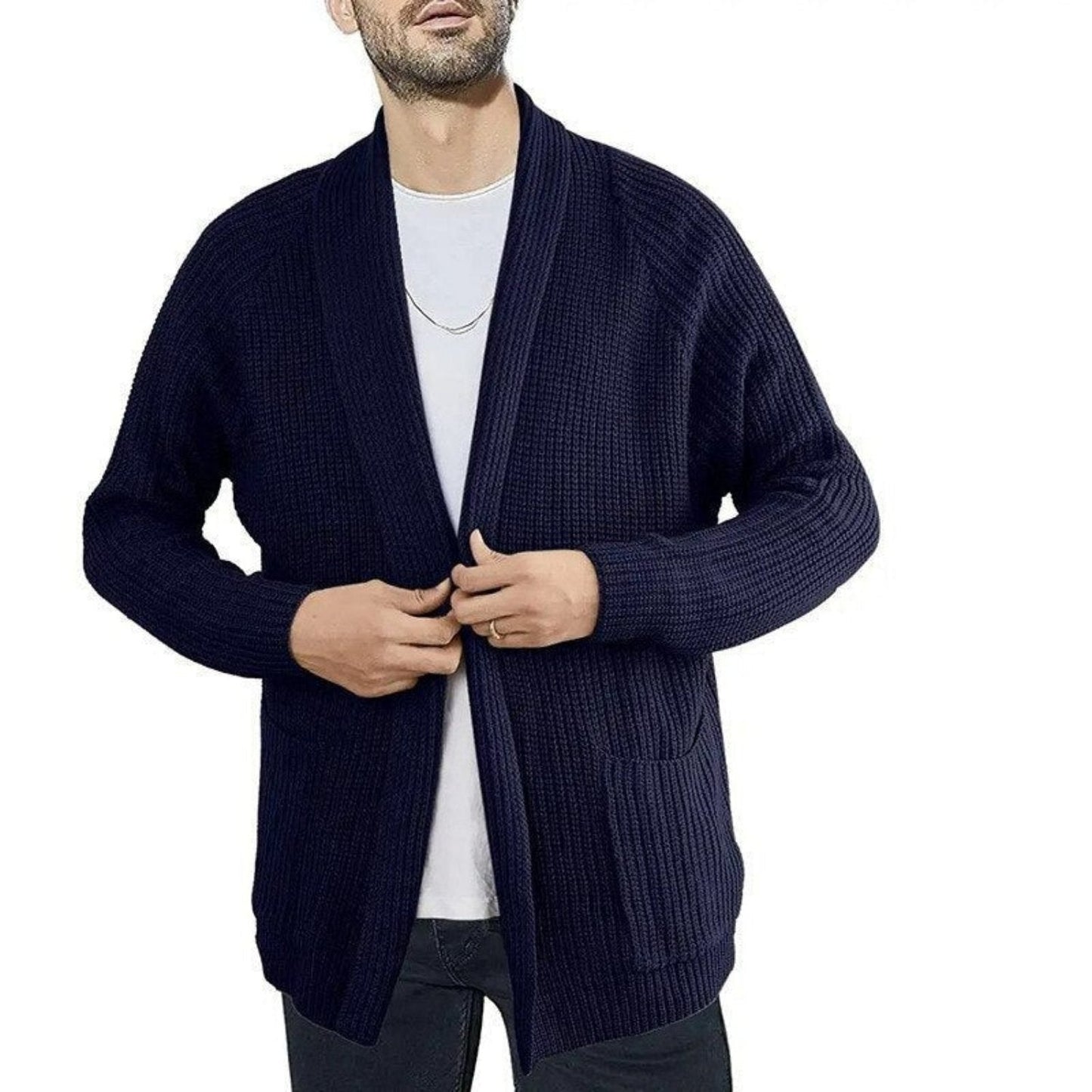 Rainer - Cardigan with Pockets - Casual - - Ideal for Autumn/Winter