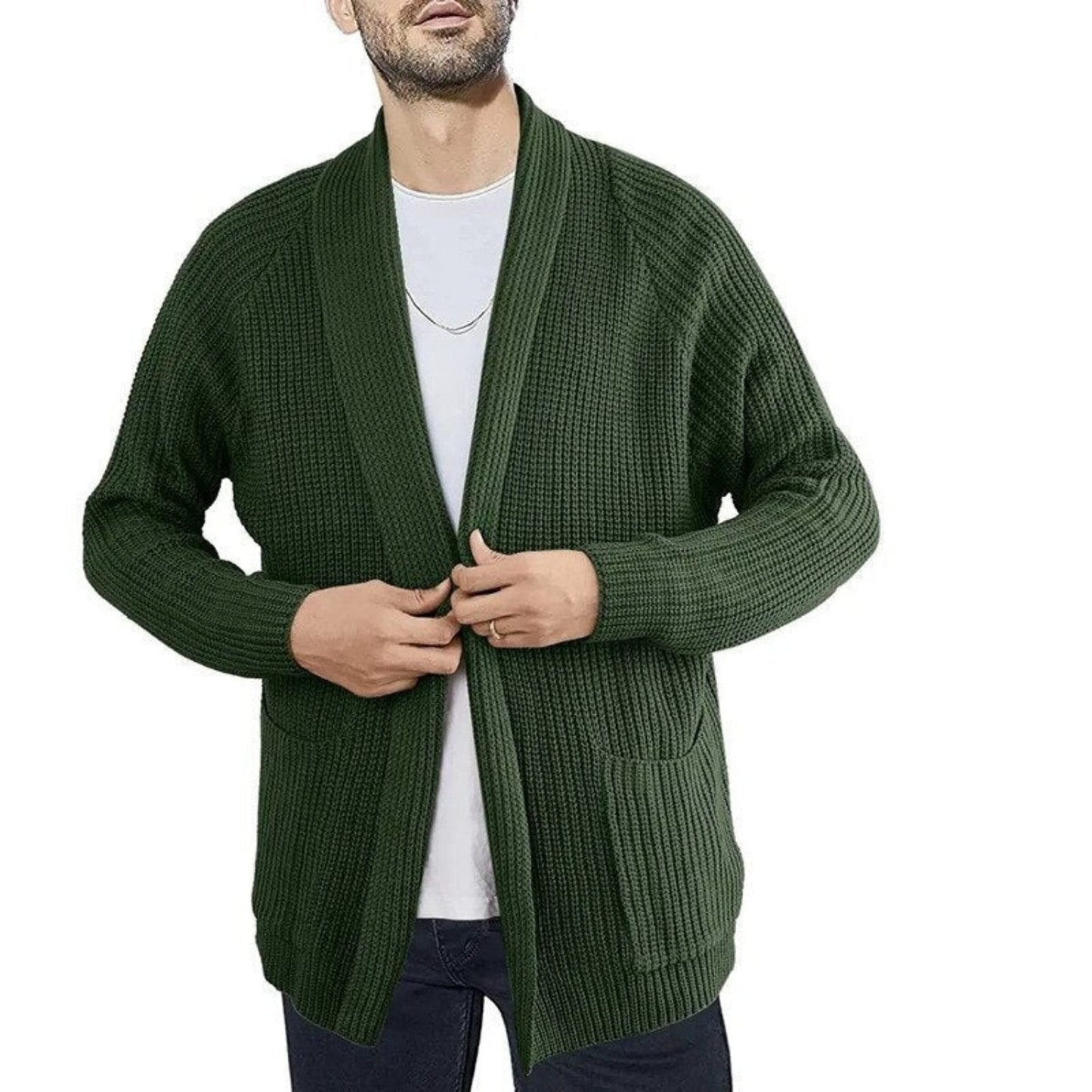 Rainer - Cardigan with Pockets - Casual - - Ideal for Autumn/Winter