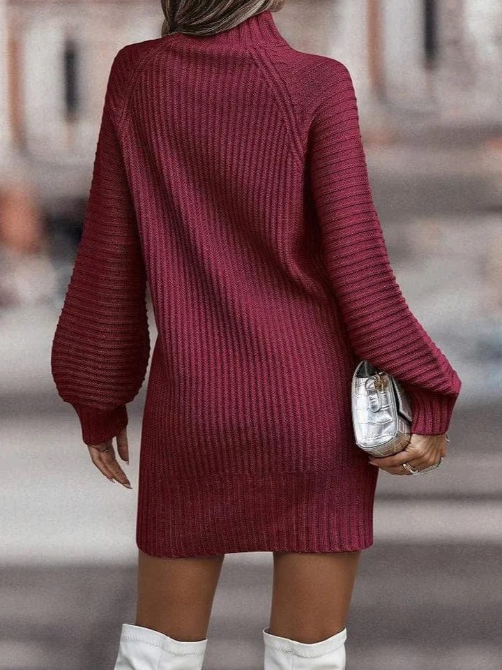 Maya - Sweater Dress - Chic - Light Modern Style - Great for Casual Days